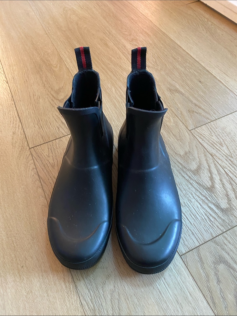 Tretorn ankle rain boots